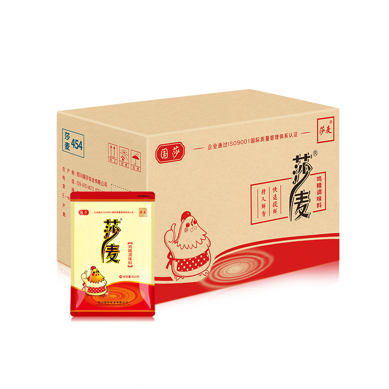 国莎莎麦鸡精调味454g四川饭店