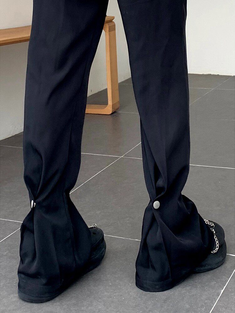 2023原创设计高腰长裤