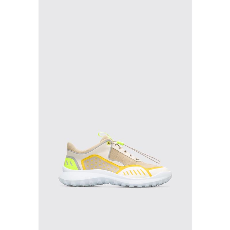 代购Camper男士老爹鞋透气吸汗缓震OrthoLite内垫奶油色米色