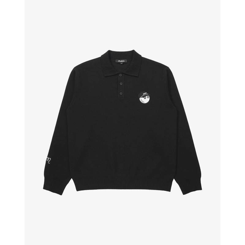 代购MALBON GOLF男士针织POLO衫日常穿着休闲搭配舒适保暖
