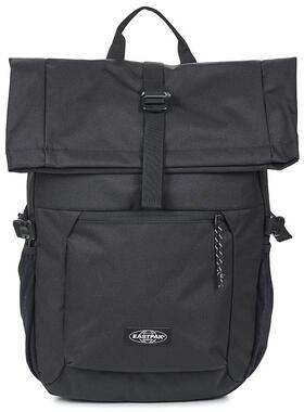 代购EASTPAK男士双肩包大容量防泼水轻便可调节肩带黑色合成织物
