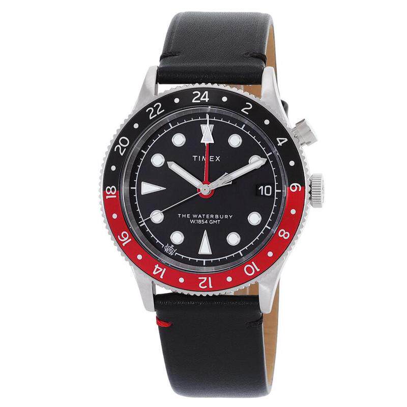 美国代购Timex/天美时男士手表欧美腕表GMT双时区日历显示不锈钢