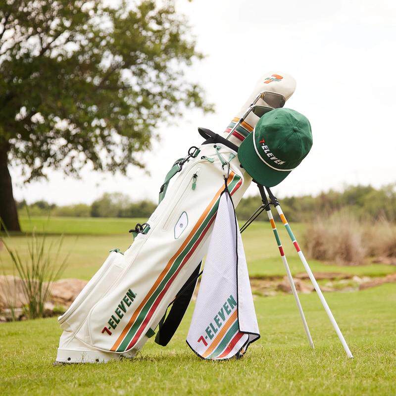 代购7-Eleven x Sunday Golf限量联名款高尔夫杆包立式高尔夫球包