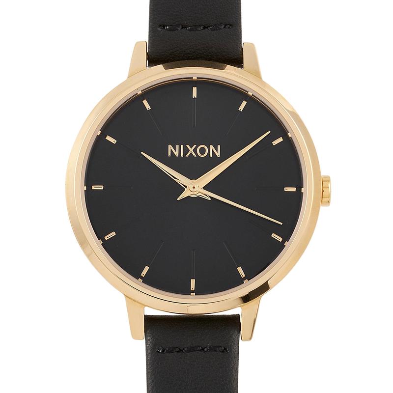 Nixon女士手表时分秒显示石英圆形表盘32mm50米防水商务休闲女表
