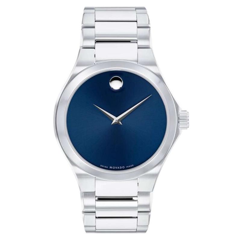 Movado/摩凡陀瑞士石英男士腕表mm防水米商务休闲手表
