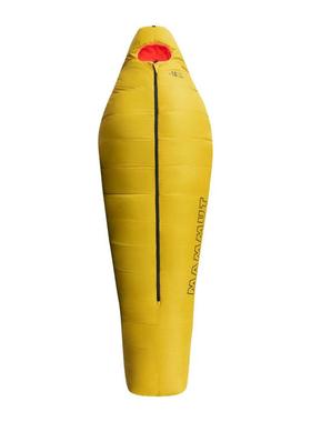 代购Mammut猛犸象男女睡袋保暖防寒轻量黄色MAMMUT信封型露营徒