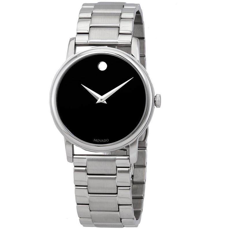 海外代购Movado/摩凡陀男士手表瑞士腕表精准计时生活防水不锈钢