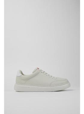 代购Camper男士男款运动鞋透气轻便缓震环保材质白色未染色皮革