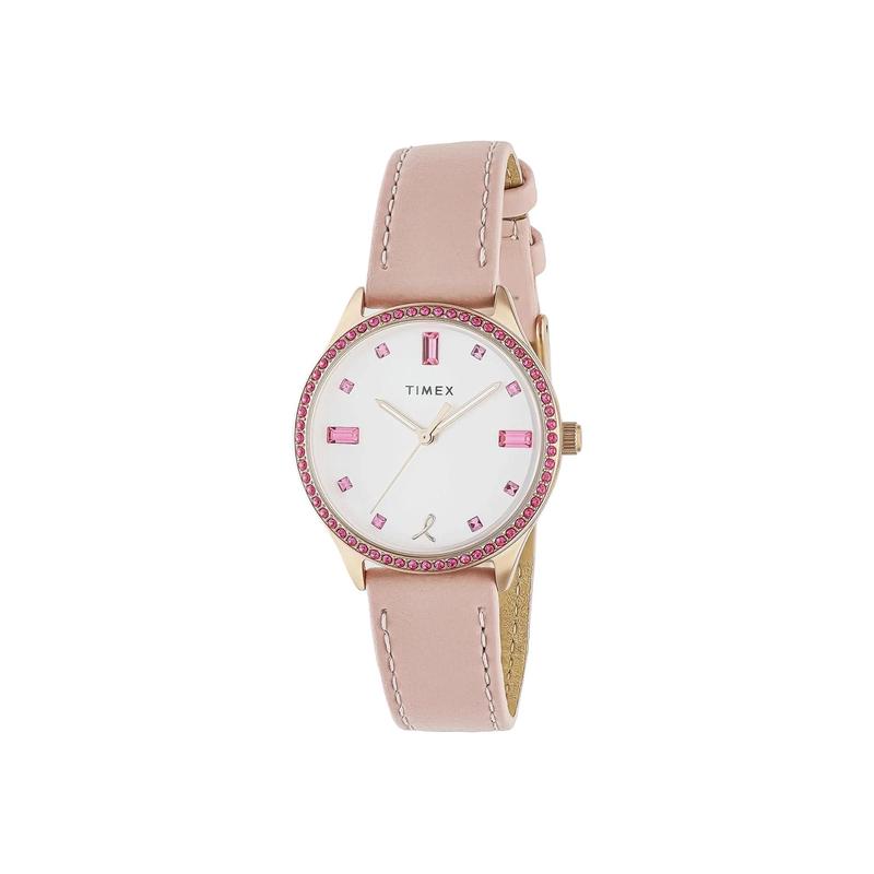 海外代购Timex/天美时女士手表欧美腕表石英机芯镶钻刻度
