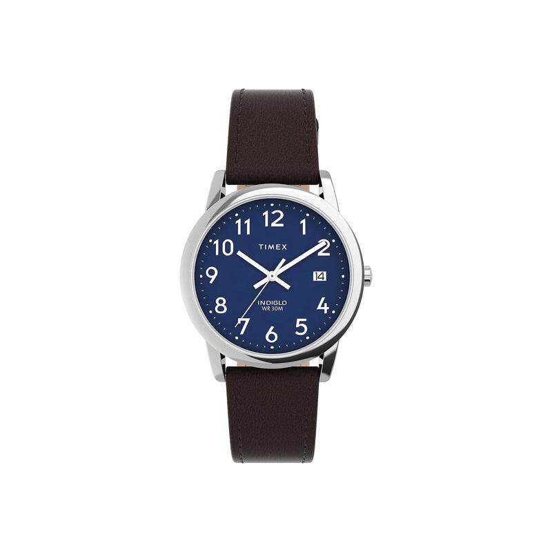 海外代购Timex/天美时男士手表欧美腕表夜光日历黄铜表壳皮带