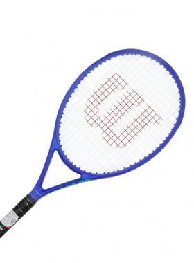 代购Wilson威尔胜网球拍高弹力轻量化初学者适用蓝色25英寸
