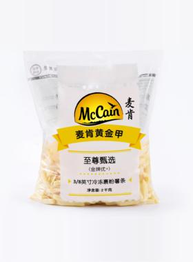 麦肯金牌加粗优+3/8英寸冷冻裹粉薯条 06608 2kg食品店餐饮商用