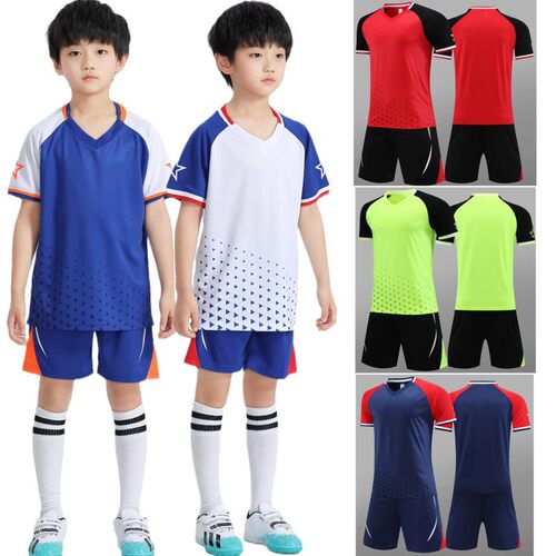 儿童足球服套装男中小学生比