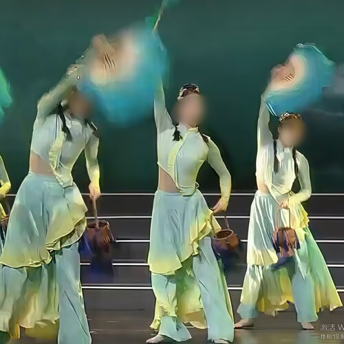 《茶尖尖》舞蹈演出表演服