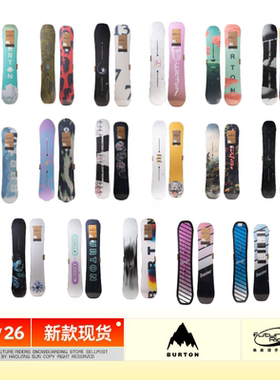 25/26 新款现货 BURTON 滑雪单板 马年限定 PROCESS CUSTOM FT