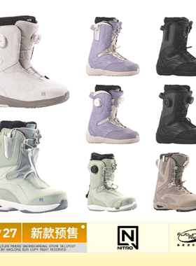 25/26/27 款 NITRO 尼卓 单板滑雪鞋 女 FAINT CRWON CAVE