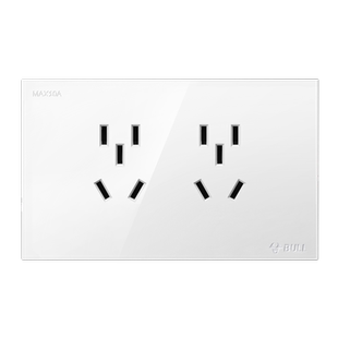 公牛118型开关插座墙壁家用9孔12孔15孔暗装带开关G27G57多孔面板