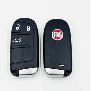 适用新款原装菲亚特菲跃菲翔致悦智能卡原遥控器钥匙三键替换外壳