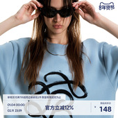 BEASTER水墨涂鸦logo短袖 T恤夏新款 纯棉重磅280g上衣