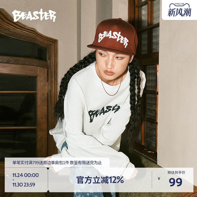 Beaster潮流百搭长袖T恤