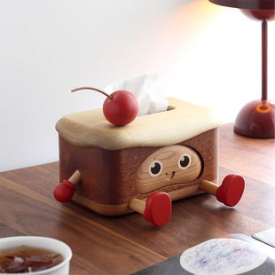 客廳居家裝 飾手機(jī)支架 網(wǎng)紅可愛蛋糕抽紙收納盒 創(chuàng)意多功能紙巾盒