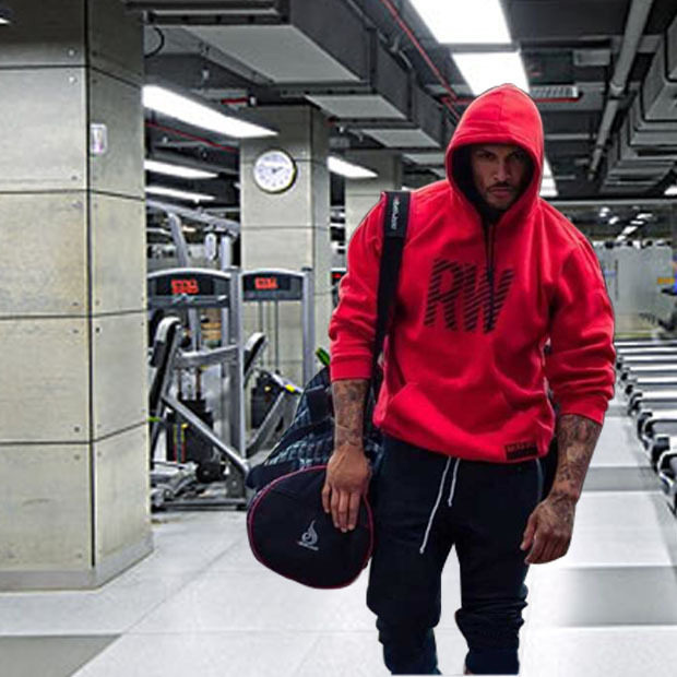 冬季新款肌肉健身兄弟运动跑步卫衣男加绒加厚保暖连帽长袖训练服|ruв категории спортивный костюм/досуг одежды, спортивный свитер/свитер - от Buy2taobao.com для оказания профессиональной услуги покупки агента Taobao