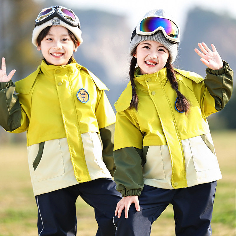 小学生校服春秋套装一年级儿童班