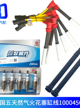 适配潍柴天然气国六1003373173火花塞1000450457点火高压线圈缸线
