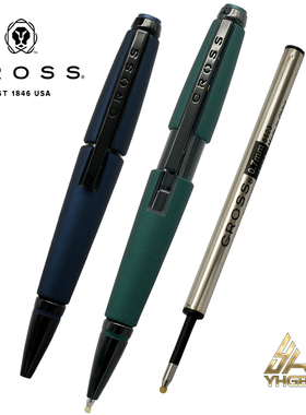 一航高仕CROSS 宝珠笔EDGE/精锐系列礼物商务办公黑色金属签字笔