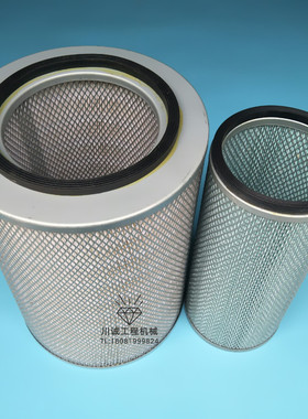 适用于 日立EX300-5 住友300 350 挖掘机 铁地老款 空滤 空气滤芯