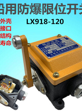 无锡江海船用限位开关LX918-120限位行程开关500V5A IP56质保一年