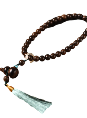 菩萨棋沉香木葫芦手持念珠