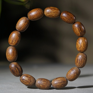玄同白奇楠沉香木小枣珠手串文玩佛珠男女士饰品手持绕指柔手链