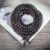 雷击崖柏文玩手链手串佛珠木串高油性陈化料念珠手饰品文玩珠串