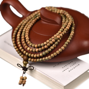 玄同南美绿檀4mm216颗文玩手链流行时尚佛珠手串男女情侣款手饰
