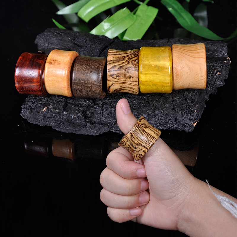 木质扳指，手工打造，把玩佳品