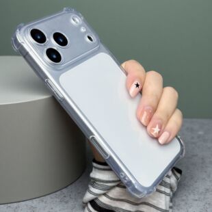 适用于苹果17ProMax手机壳iphone17pro气囊防摔透明软壳镜头全包