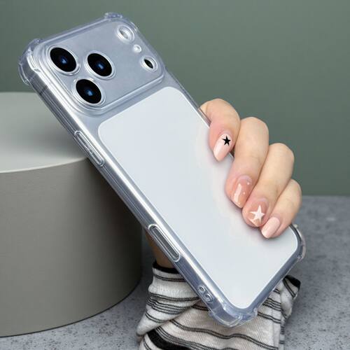 适用于苹果17ProMax手机壳iphone17pro气囊防摔透明软壳镜头全包