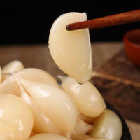 Peeled sweet and sour garlic cloves, sweet and sour garlic for hot pot, minced garlic, lemon, white jade, sweet and sour, refreshing and light garlic thumbnail 2