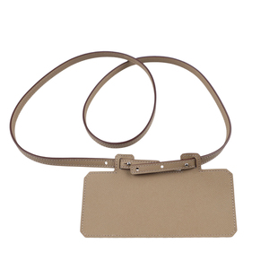 适用H家斑鸠灰kelly康康改造钱包改造牛皮肩带包带钱包斜挎单肩