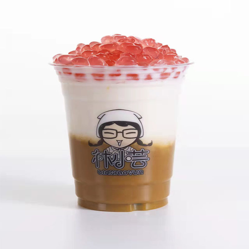 寒天晶球脆波波整箱1kg*12袋水晶免煮脆啵啵多肉珍珠奶茶配料多味