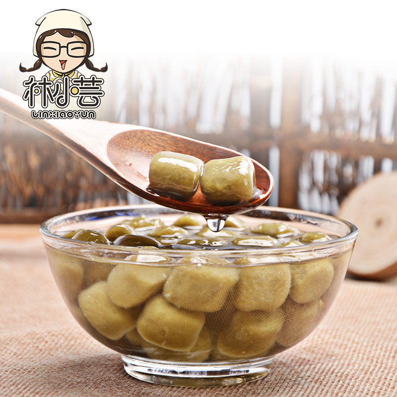 林小芸台湾手工芋圆抹茶大丸子