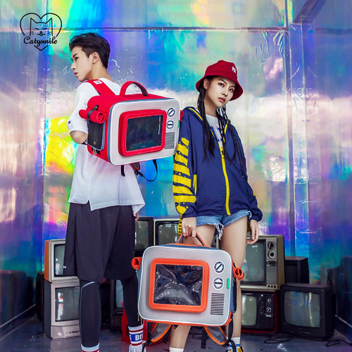 dogismile新款双肩背包猫猫包