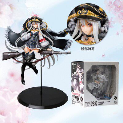 少女前型线手办kh416王一周年春田女的晚模国现货服星之产礼茧