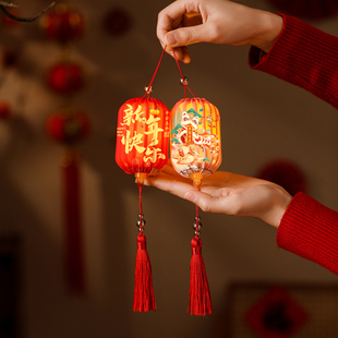 新年装饰福字小灯笼挂件2026新款客厅贺年挂饰马年喜庆氛围布置