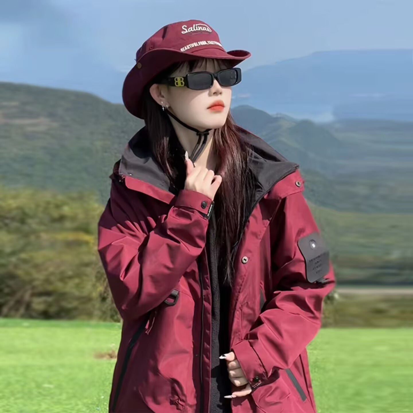 2026新款秋冬季冲锋衣男女三合一加绒保暖外套防水可拆卸两件套装