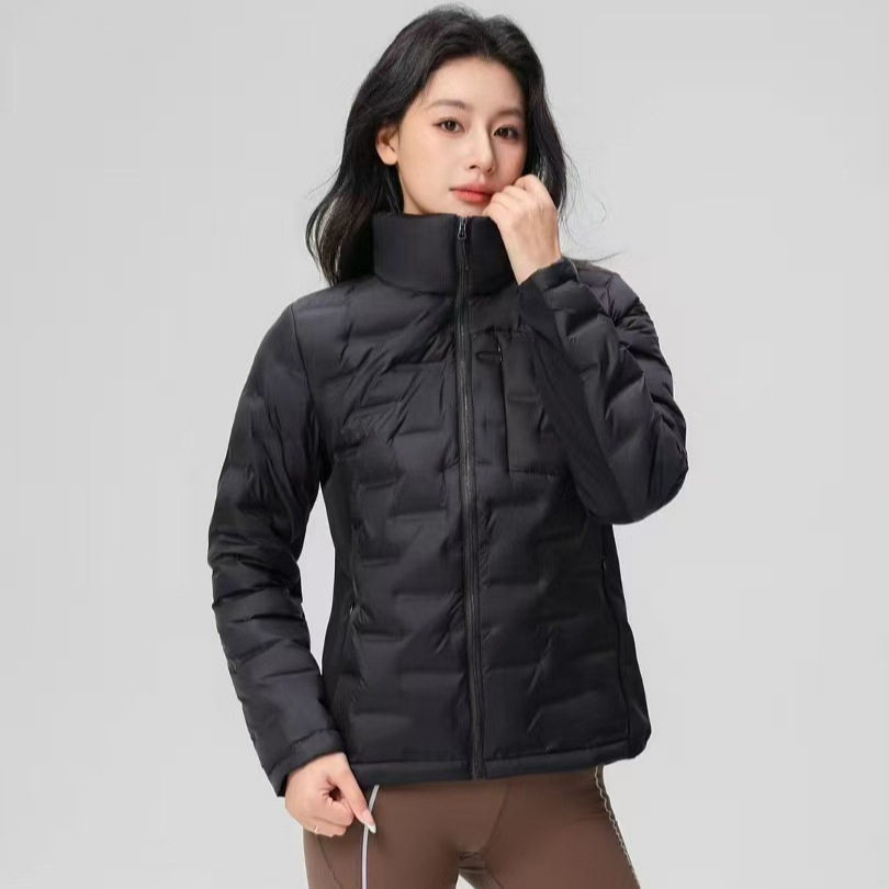 2026新款羽绒服女秋冬季新款90绒轻薄款立领保暖修身加厚短款外套