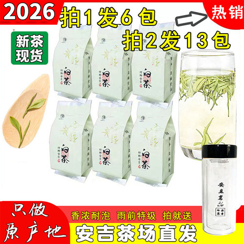 安吉26年新茶白茶特级250g自己喝