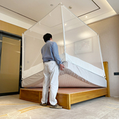 热销10年春天里床笠一体包裹床垫防摔蚊帐婴儿童宝宝防掉床神器