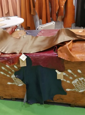 皮匠门 MEN+ volpi意大利皮革联盟进口植鞣牛皮手工包鞋专用714V